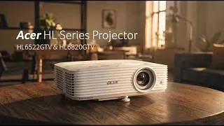 Thumbnail: Acer HL6522GTV & HL6820GTV Projectors | Big-Screen Entertainment at Home | Acer