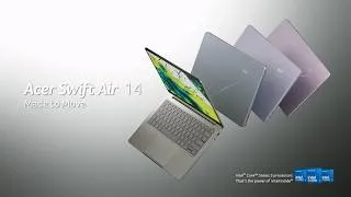 Thumbnail: Acer Swift Air 14 | Ultra-Thin, Lightweight, and Ready to Move
