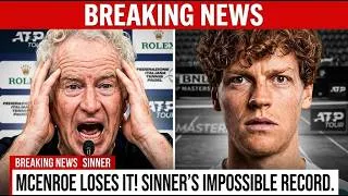 Thumbnail: John McEnroe LOSES IT — Sinner Just Broke A Record Nobody Thought Was Possible