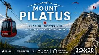 Thumbnail: Mount Pilatus, Switzerland | A Silent Walk Above Lake Lucerne (No Talking, No Music) | 4K Nature