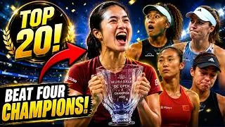 Thumbnail: SHE DID THE IMPOSSIBLE! Alex Eala BREAKS Into Top 20 After Beating FOUR Champions!