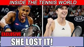 Thumbnail: Coco Gauff SMASHED Her Racket In Anger After Losing! 😡