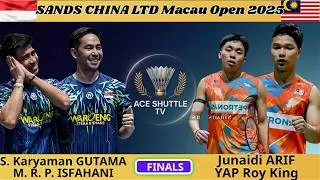 Thumbnail: Gutama/Isfahani vs Junaidi Arif/Yap Roy King | FINALS Macau Open 2025