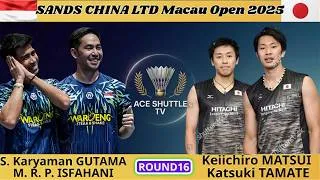 Thumbnail: Gutama/Isfahani vs Matsui/Tamate | R16 Macau Open 2025