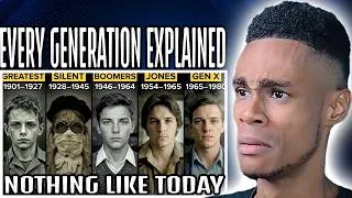 Thumbnail: Every Generation Explained in 11 Minutes (1901 - 1980) | REACTION