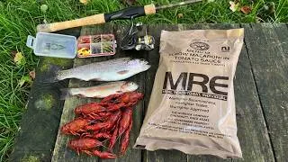 Thumbnail: Trout and Crawfish Catch n' Cook with a Military MRE!