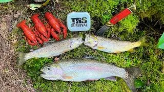 Thumbnail: TINY SURVIVAL FISHING KIT CHALLENGE (TROUT EDITION)
