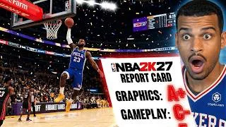 Thumbnail: I GAVE NBA2K27 A REPORT CARD