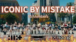 Thumbnail: [K-POP IN PUBLIC | 1 TAKE] 'ICONIC BY MISTAKE' - LE SSERAFIM x ILLIT x KATSEYE | by @acey_dance 