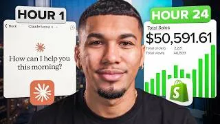 Thumbnail: The ONLY 2 Claude Prompts I Use To Make $50,159/mo Dropshipping