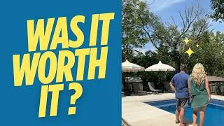 Thumbnail: WAS IT WORTH IT? MONTHS LATER THE POOL IS FINALLY DONE!