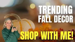 Thumbnail: WHAT WILL BE TRENDING FOR FALL HOME DECOR 2026 + SHOP WITH ME HOMEGOODS, KIRKLAND'S, AND HOBBY LOBBY