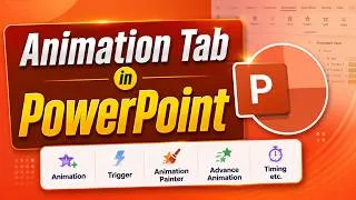 Thumbnail: #3 Animation whole Tab option in PowerPoint | Animation | Trigger | Advanced Animation