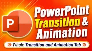Thumbnail: #2 Transition and Animation in PowerPoint | PowerPoint Presentation | PPT Beginner level