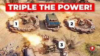 Thumbnail: Triple Arty = Triple Fun? - 4vs4 - US Forces - Company of Heroes 3