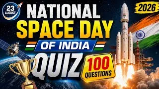 Thumbnail: National Space Day of India Quiz 2026 | National Space Day 2026