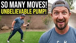 Thumbnail: No Repeat Resistance Band Full Body Workout - 35 Exercises - No Repeat Workout