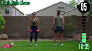 Thumbnail: Dumbbell Upper Body Workout - No Repeats