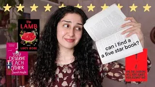 Thumbnail: this video ends when i find a 5 star book ⭐️📚