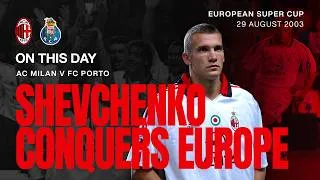 Thumbnail: Shevchenko conquista l'Europa | La notte di Manchester e la Supercoppa contro il Porto