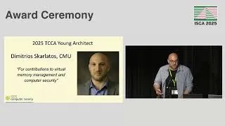 Thumbnail: ISCA'25 - Award Ceremony