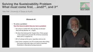 Thumbnail: ISCA'25 - Special Invited talk - Solving the Sustainability Problem