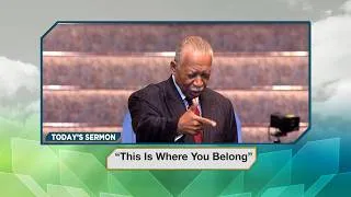 Thumbnail: Sunday Moring Worship "This is Where You Belong" | July 19, 2026