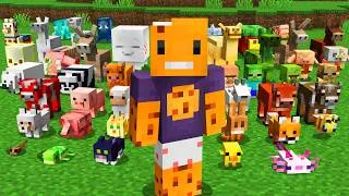 Thumbnail: i saved all the baby mobs in survival minecraft