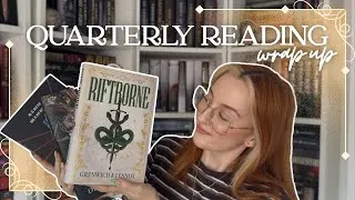 Thumbnail: Quarterly Reading Wrap Up 🗓️ | All the books I’ve read April-June 
