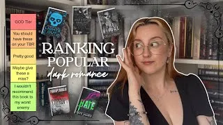 Thumbnail: Tier Ranking Popular Dark Romance Books | Dark Romance Reads 🔪 ❤️ 