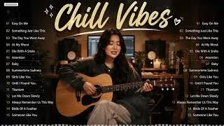 Thumbnail: 2026 Chill Vibes Playlist 🎵🎧   Acoustic Cover English Song   Those Eyes, All I Ask, Heather