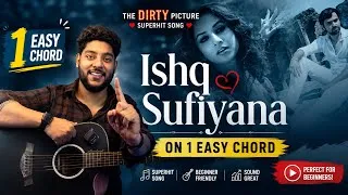 Thumbnail: Ishq Sufiyana Just One Chord Guitar Lesson For Beginners | Ishq Sufiyana ￼Guitar Tutorial | 1 Chord 