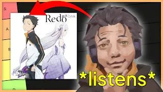 Thumbnail: I ranked EVERY Re:ZERO song...