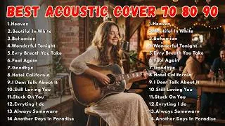 Thumbnail: 💕 Acoustic Love Songs 70s 80s 90s Female Cover  Beautiful Nostalgia Collection-Heaven,Bohomian,Home