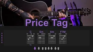 Thumbnail: Price Tag - Jessie J ft. B.o.B | Guitar Lesson