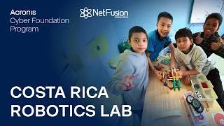 Thumbnail: Acronis Cyber Foundation Program Diary - Costa Rica Robotics Lab