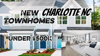 Thumbnail: Tour New Townhomes South Charlotte NC #charlottenc #northcarolina #relocatingtocharlotte 