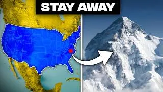 Thumbnail: Every US State's Deadliest Mountain (And Why People Disappear)