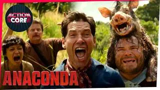 Thumbnail: Doug's Desperate Escape from a Monstrous Snake | Anaconda (2025) | ActionCore