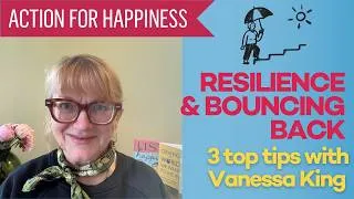 Thumbnail: Coping with challenging times. Jump Back Up July with Vanessa King.