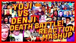 Thumbnail: [SUPER MEGA] YUJI VS DENJI: DEATH BATTLE! - REACTION MASHUP - JUJUTSU KAISEN VS CHAINSAW MAN! - [AR]