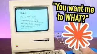 Thumbnail: I Made AI Write 1980's Macintosh Software