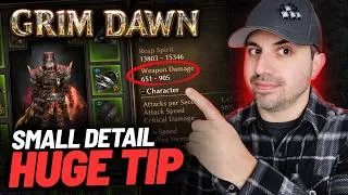 Thumbnail: Save TIME! Grow Stronger.. Grim Dawn Tips & Tricks