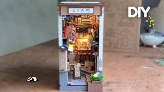Thumbnail: Piecing Together a Glowing Japanese Alley Inside a Bookshelf 🌸🏮 | Relaxing Music