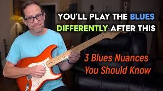 Thumbnail: 3 Blues nuances you should know! Guitar Lesson - ML149