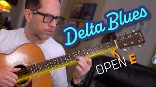Thumbnail: Add the E string and repeatable licks for a Delta Blues vibe - Blues Guitar Lesson - ML146