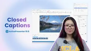 Thumbnail: How to Create & Style Closed Captions Fast in ActivePresenter 10.5