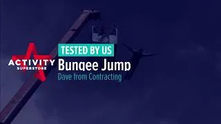 Thumbnail: Dave bunjee jumps outside the O2 arena!