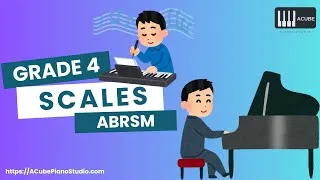 Thumbnail: Grade 4 Piano Scales  - ABRSM Piano Grade 4