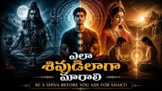 Thumbnail: ఎలా ముందు శివుడవ్వాలి | Be Shiv Before You Ask for Shakti #spiritualtelugu #telugu